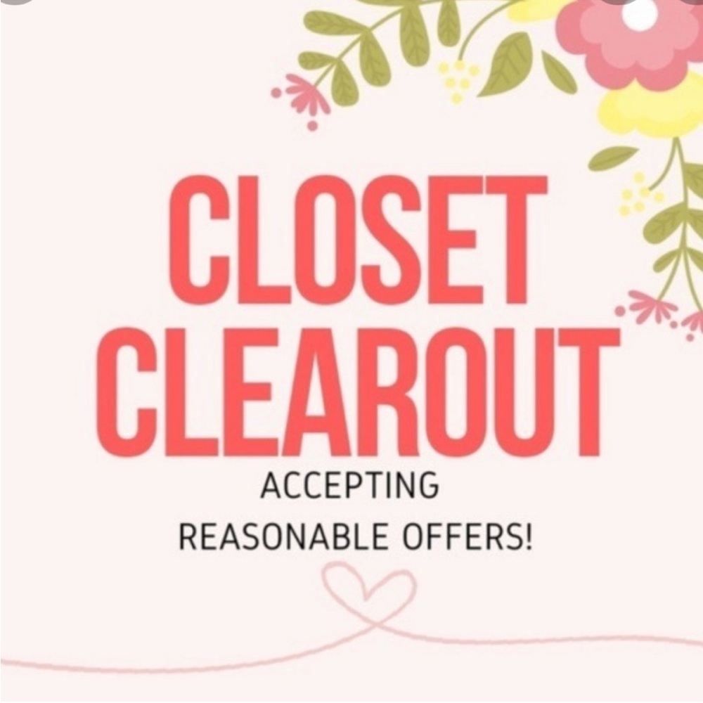 CLOSET CLEAR OUT!